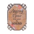 thumbnail image 1 of AMAZING GRACE Mini Message Plaque w/ Magnet Back, 2.75" Tall, by Ganz, 1 of 1
