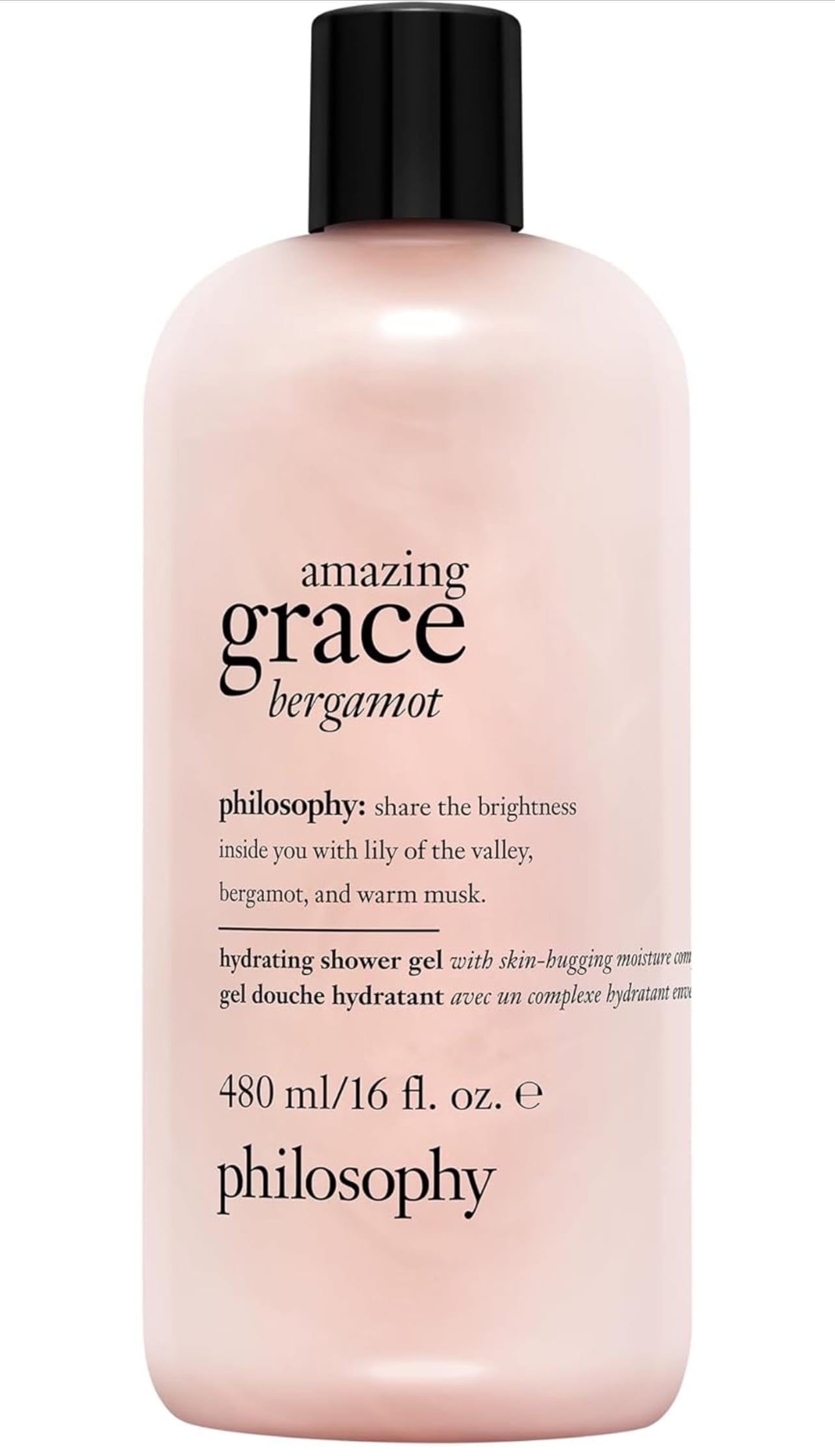 Philosophy Bergamot Hydrating Body Wash & Shower Gel, 16 Fl Oz
