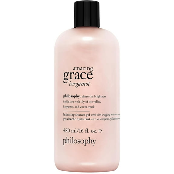 Philosophy Bergamot Hydrating Body Wash & Shower Gel, 16 Fl Oz