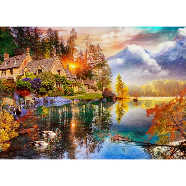 AMAZING PUZZLES 1000 Piece Jigsaw Puzzle for Kids and Adults 19x27in ...