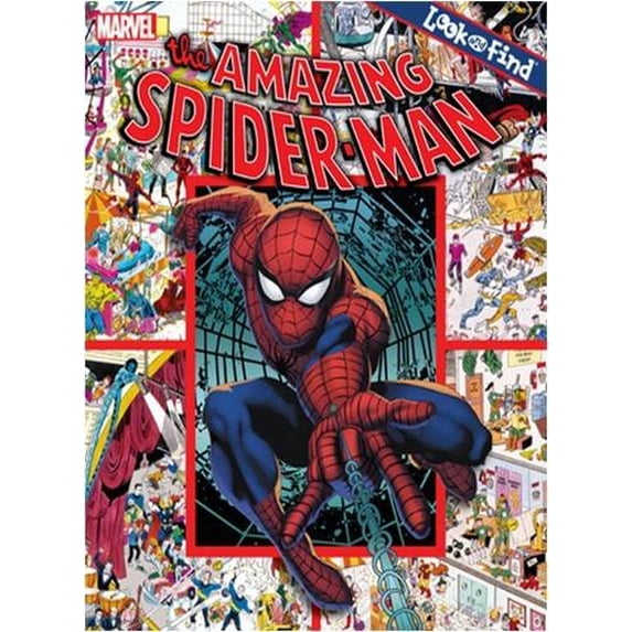 Pre-Owned Look and Find: The Amazing Spiderman (Hardcover) 1450840388 9781450840385