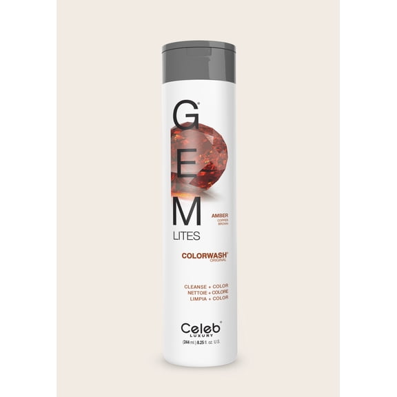 Celeb Luxury Amber Copper Brown Colorwash