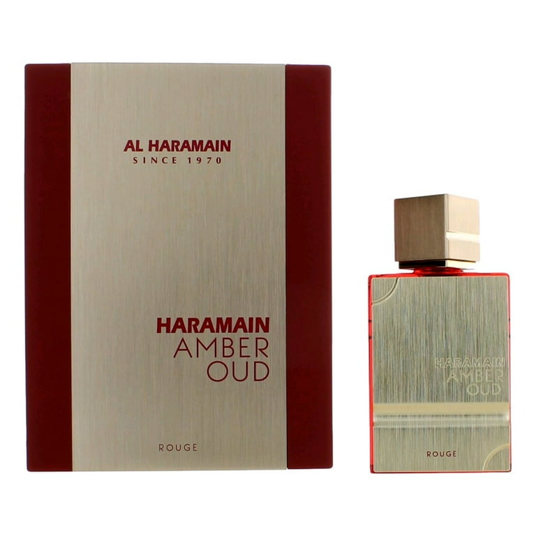 Al Haramain Amber Oud Rouge Eau De Parfum Spray, 2 Ounce for Al Haramain Amber Oud Rouge Eau De Parfum Spray, 2 Ounce for