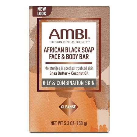 AMBI - African Black Soap Face Body Bar