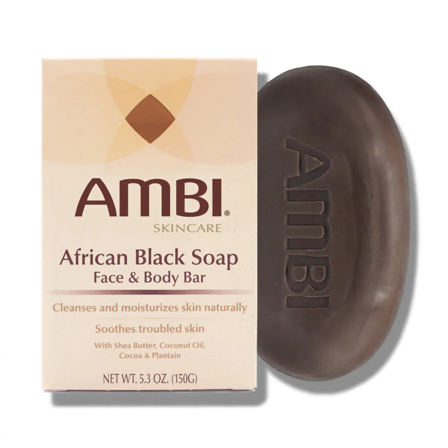 AMBI African Black Soap Face Body Bar