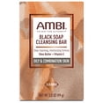 thumbnail image 1 of Ambi Black Soap Cleansing Bar, Deep Cleansing, Moisturizing Formula with Shea Butter + Vitamin E for Oily & Combination Skin, 3.5 OZ, 1 of 5