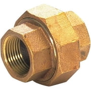 AMC Union Brass Pipe Fitting 738104-12 - 3/4 In. - Plumbing Supply Coupler