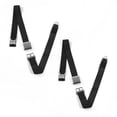 thumbnail image 1 of AMC AMX 1967-1974 Airplane 2 Point Black Lap Bucket Seat Belt Kit - 2 Belts, 1 of 1