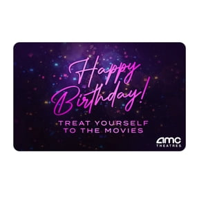 AMC Theatres $25 Birthday eGift Card [Email Delivery]