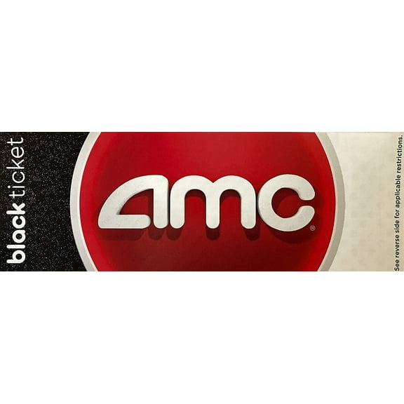 AMC Black Movie Ticket (2 Pack)