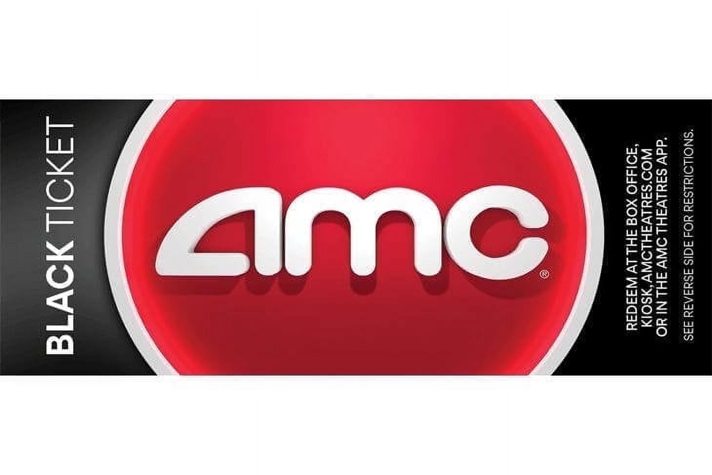 AMC Black Ticket - Discounted Movie Ticket, Valid for Any Show ...