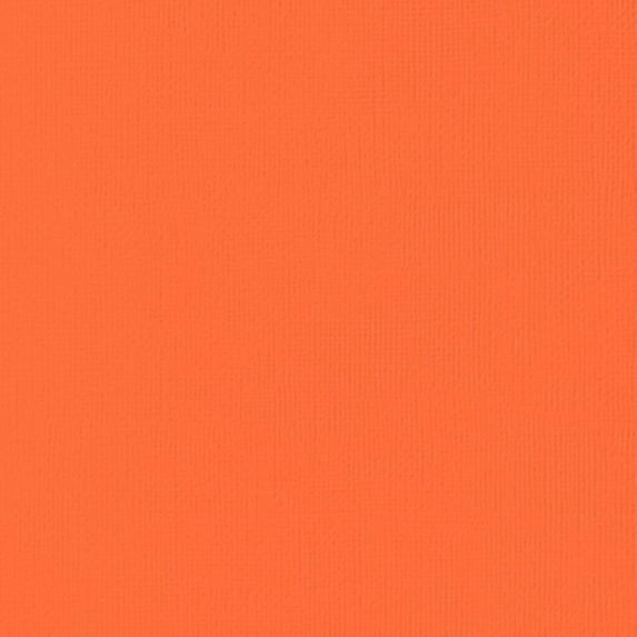 AMC Cardstock 12x12 Textured Carrot (pack of 25)