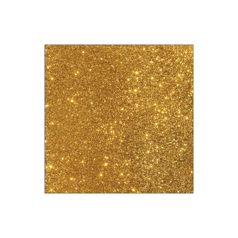 American Crafts 12 x 12 in. Cardstock Duotone Glitter Gold