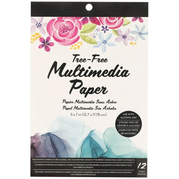 AMC Paper Pad Tree-Free Multimedia 5x7