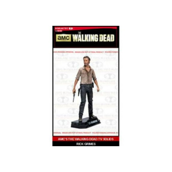 The Walking Dead Color Tops (Red Wave) Rick Grimes 7" Scale Action Figure