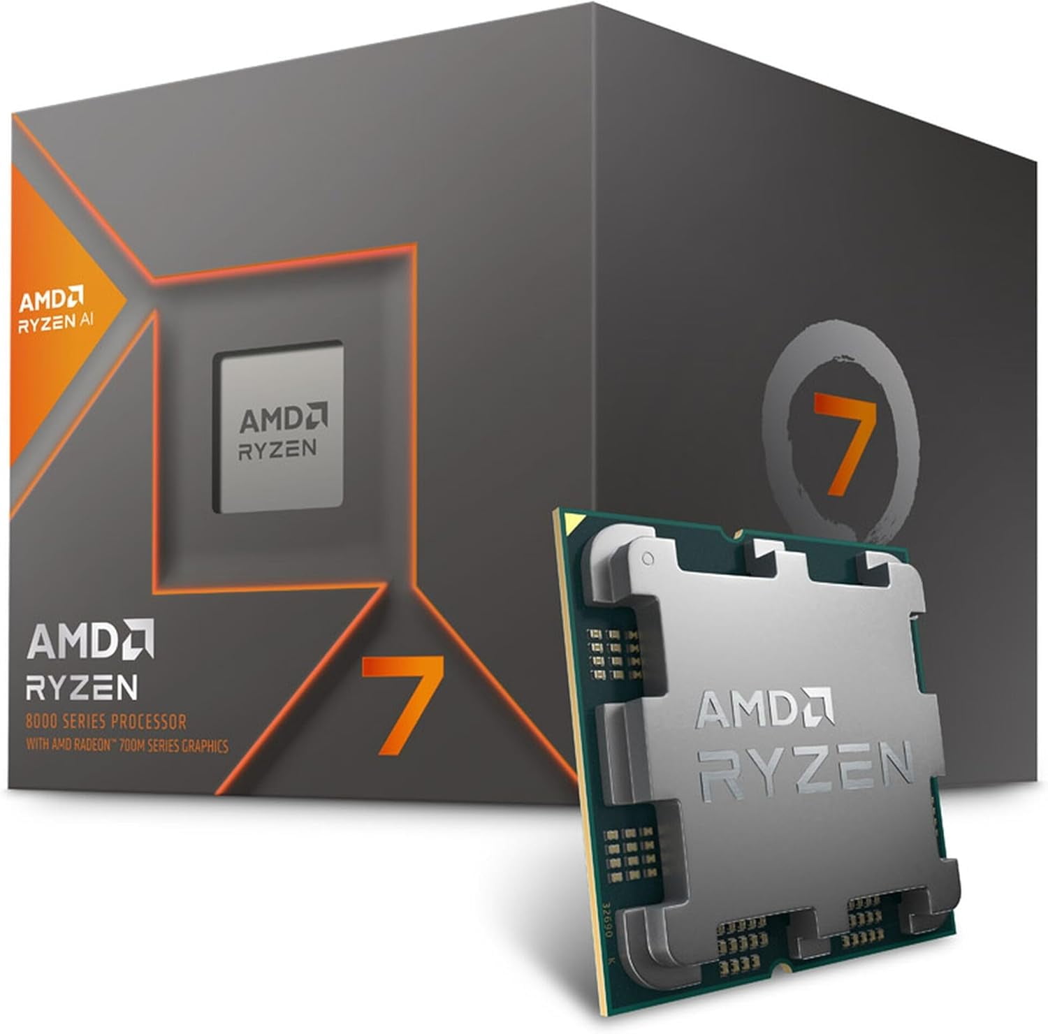 AMD 100-100001236SBX Ryzen 7 8700G 8-Core, 16-Thread Desktop