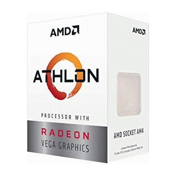 AMD Athlon 220GE Processor with Radeon Vega Graphics