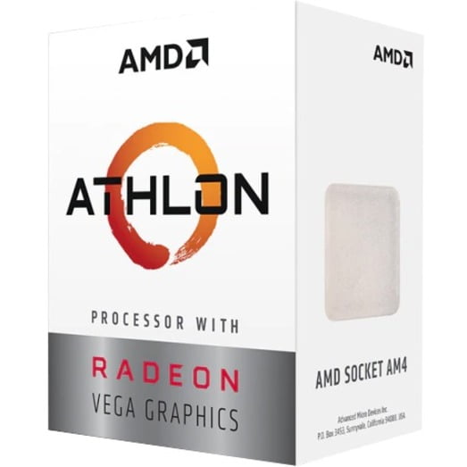 AMD Athlon 3000G Dual-core (2 Core) 3.50 GHz Processor, Retail Pack