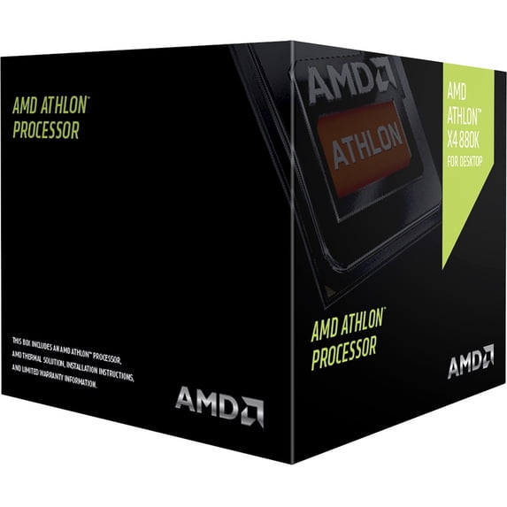 AMD Athlon X4 Series 880K Quad-Core 4 GHz CPU with Near Silent Thermal Solution
