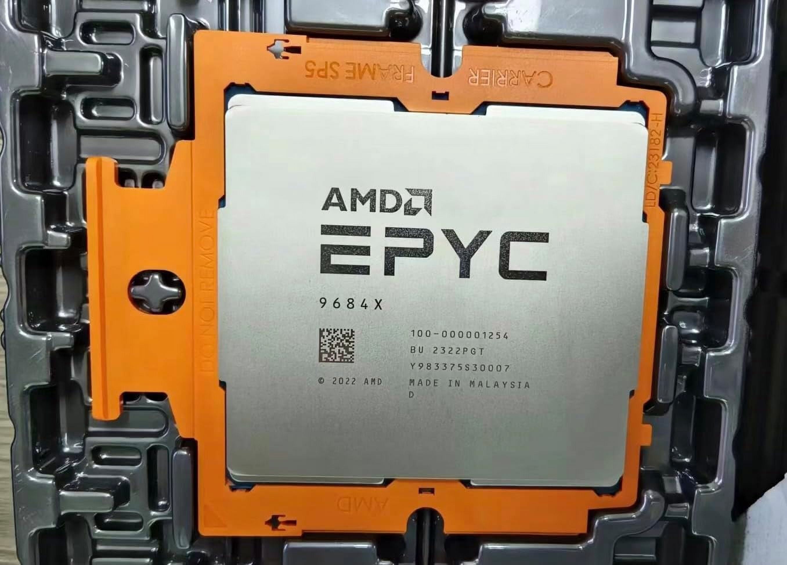 AMD EPYC Genoa-X 9684X Server CPU 9004 SP5 1152MB L3 100-000001254 ...