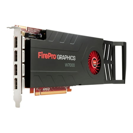 AMD FirePro W7000 - Graphics card - FirePro W7000 - 4 GB GDDR5 - PCIe 3.0 x16 - 4 x DisplayPort - Smart Buy - for Workstation z210, Z220, Z420, Z620, Z820