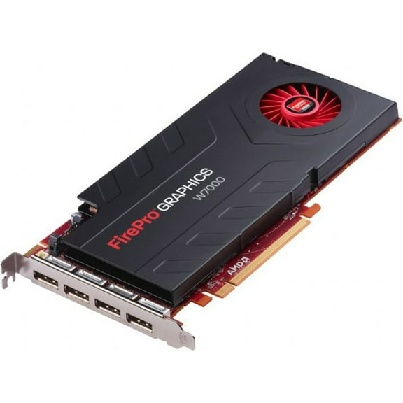 AMD FirePro W7000 - Graphics card - FirePro W7000 - 4 GB GDDR5 - PCIe 3.0 x16 - 4 x DisplayPort - retail