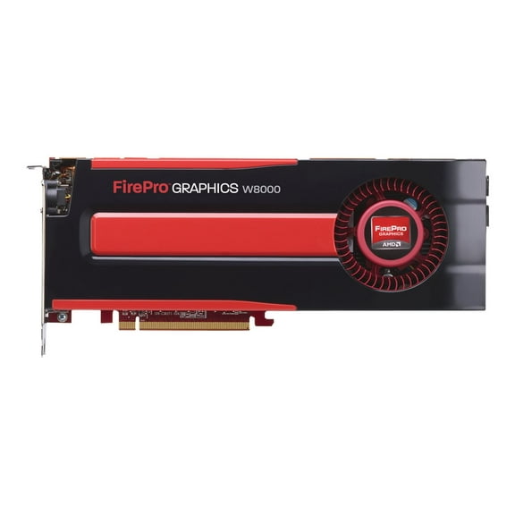 AMD FirePro W8000 - Graphics card - FirePro W8000 - 4 GB GDDR5 - PCIe 3.0 x16 - 4 x DisplayPort - retail