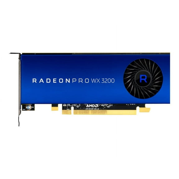 AMD Radeon Pro WX 3200 100-506115 4GB 128-bit GDDR5 PCIe 3.0 x16 (x8 Electrical) Low Profile Workstation Video Card