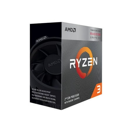 AMD - Ryzen 3 3200G 2nd Generation 4-Core - 4-Thread - 3.6 GHz (4.0 GHz Max Boost) Socket AM4 Unlocked Desktop Processor
