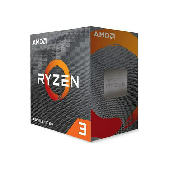 AMD Ryzen 3 4100 3.8Ghz 4-Core AM4 Processor with Wraith Stealth Cooler - 100-100000510BOX