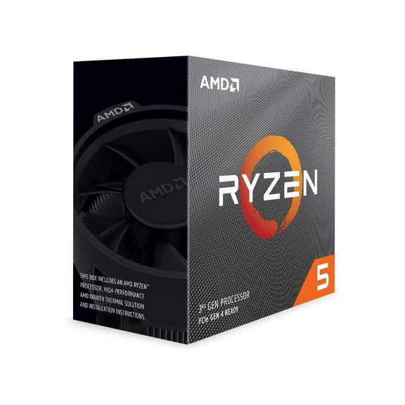 AMD Ryzen 5 3600 6-Core, 12-Thread Unlocked Processor with Wraith Spire Cooler