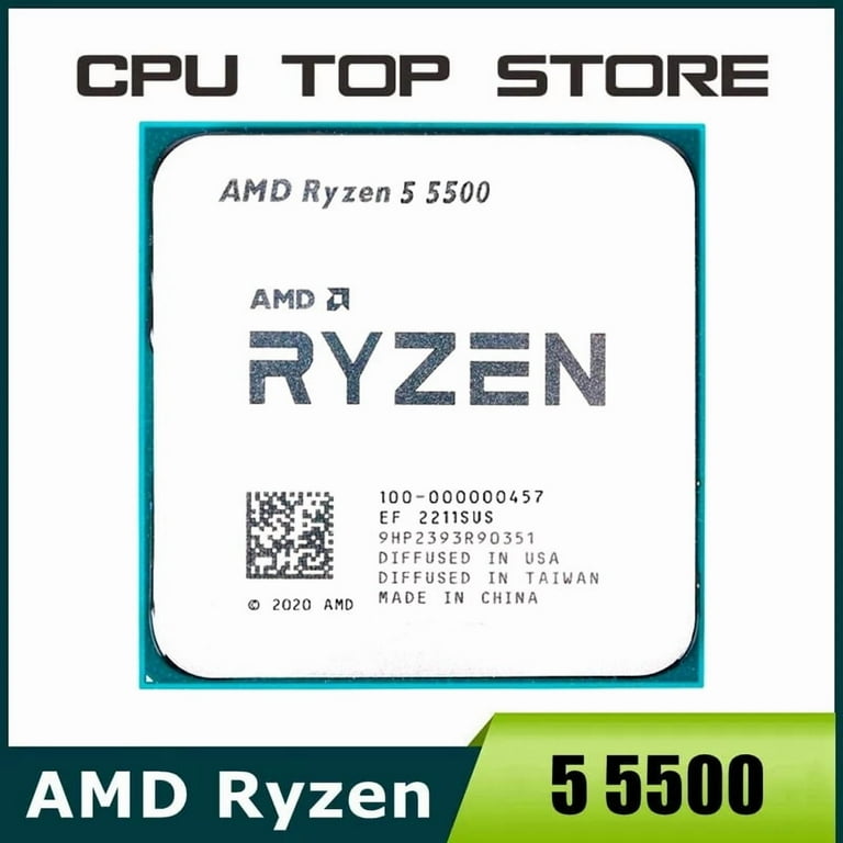 AMD Ryzen 5 5500 5000シリーズ CPU Amazon.com: AMD Ryzen 5 5500 6-Core, 12-Thread Unlocked