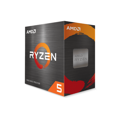 AMD - Ryzen 5 5600X 4th Gen 6-core, 12-threads Unlocked Desktop Processor With Wraith Stealth Cooler - Black