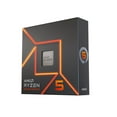 thumbnail interactive-video image 1 of AMD Ryzen 5 7600X - 6-Core 4.7 GHz - Socket AM5 - 105W Desktop Processor (100-100000593WOF), 1 of 6