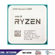 AMD Ryzen 5 R5 3600 3.6 GHz 6-الأساسية 12-خيط معالج وحدة المعالجة المركزية LGA AM4