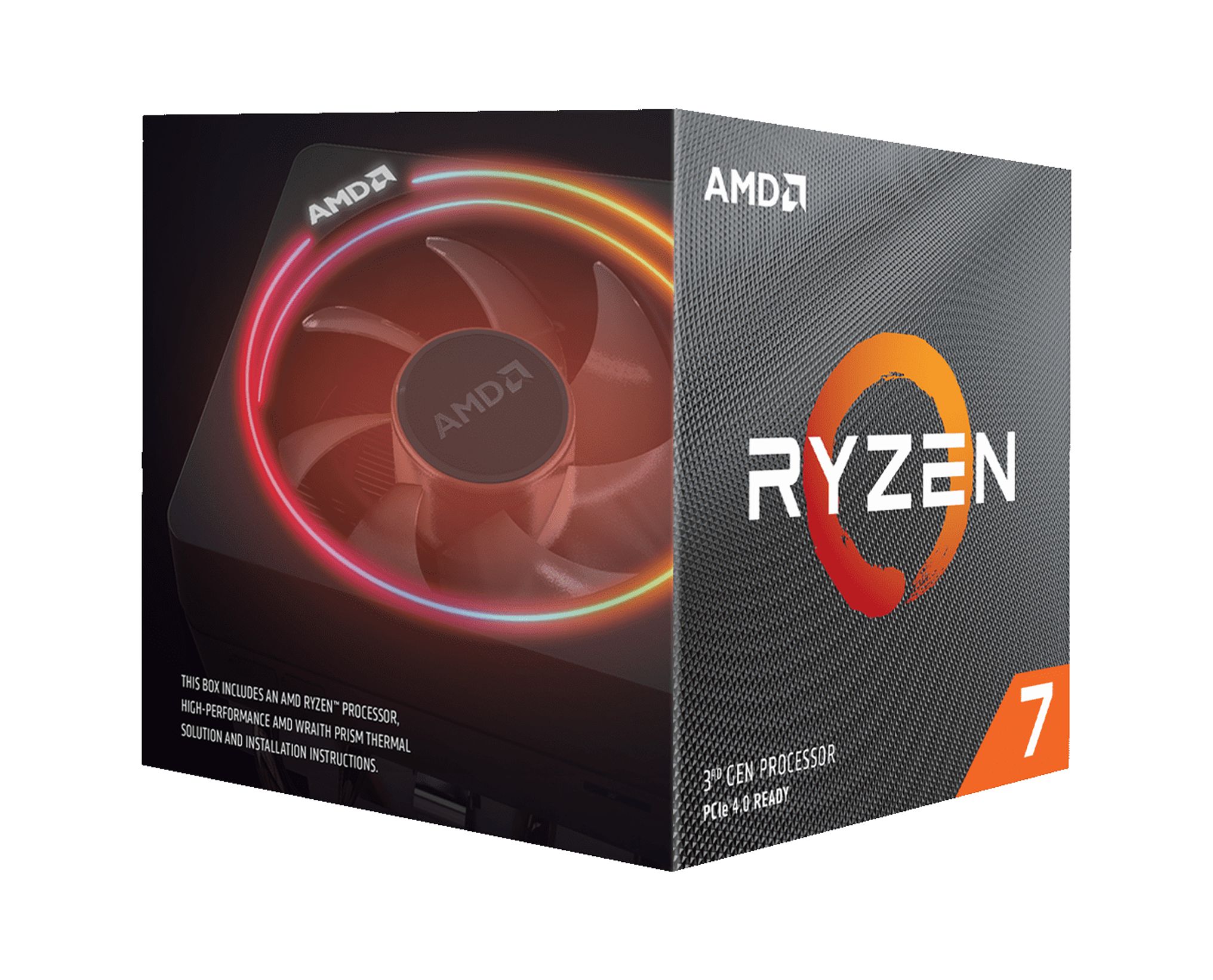 AMD Ryzen 7 3700X 8-Core, 16-Thread 4.4 GHz AM4 Processor - image 1 of 3
