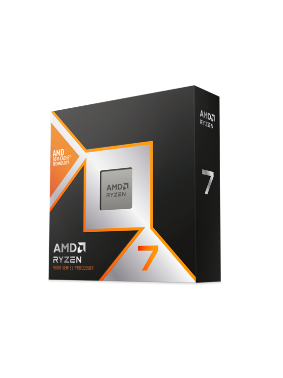 Ryzen 7 9850X3D - Ryzen 7 9000 Series 8-Core 5.6GHz - Socket AM5 120W - AMD Radeon Graphics Desktop Processor - 100-100001973WOF