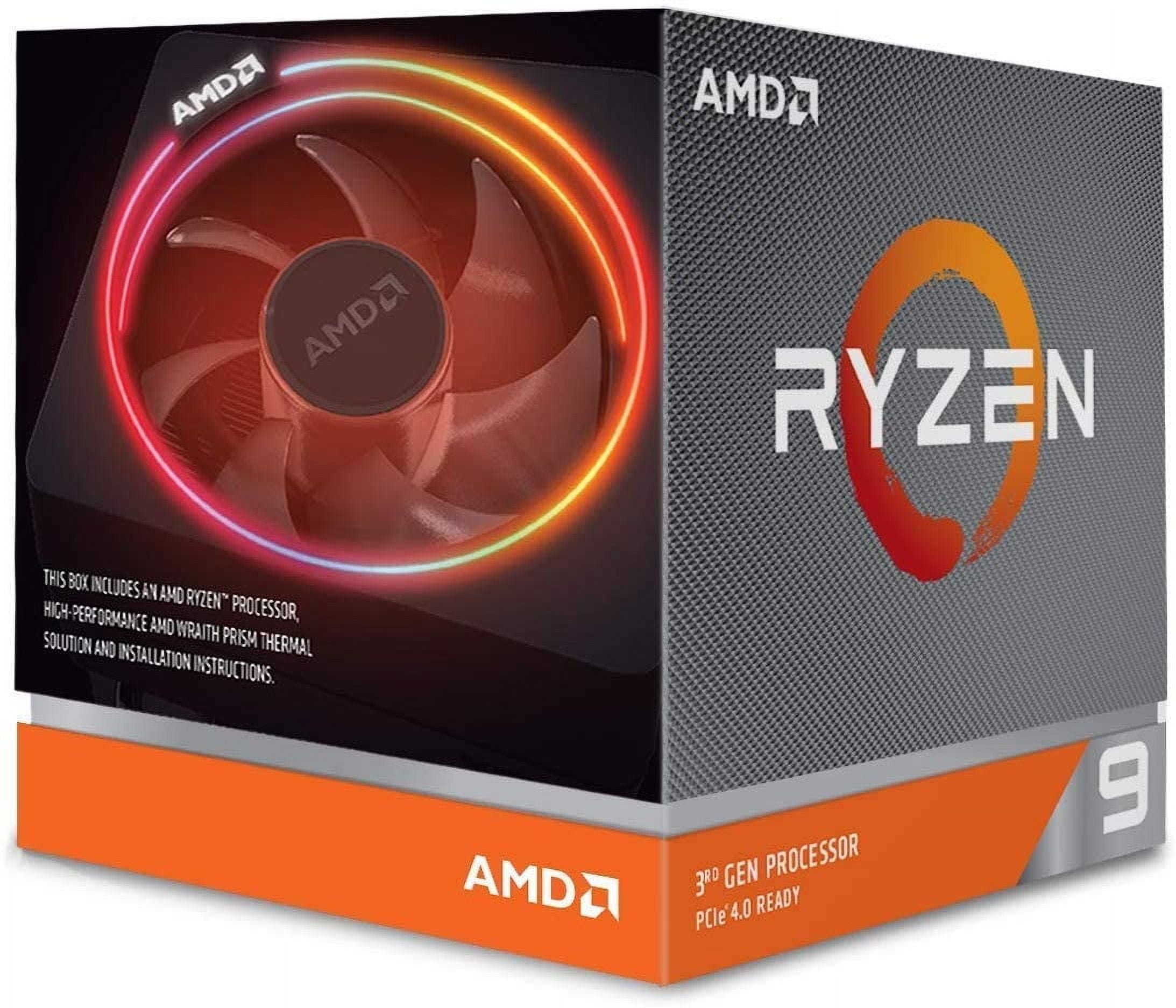 AMD Ryzen 9 3900X 12-Core, 24-Thread 4.6 GHz AM4 Processor AMD Ryzen 9 3900X 12-Core, 24-Thread 4.6 GHz AM4 Processor