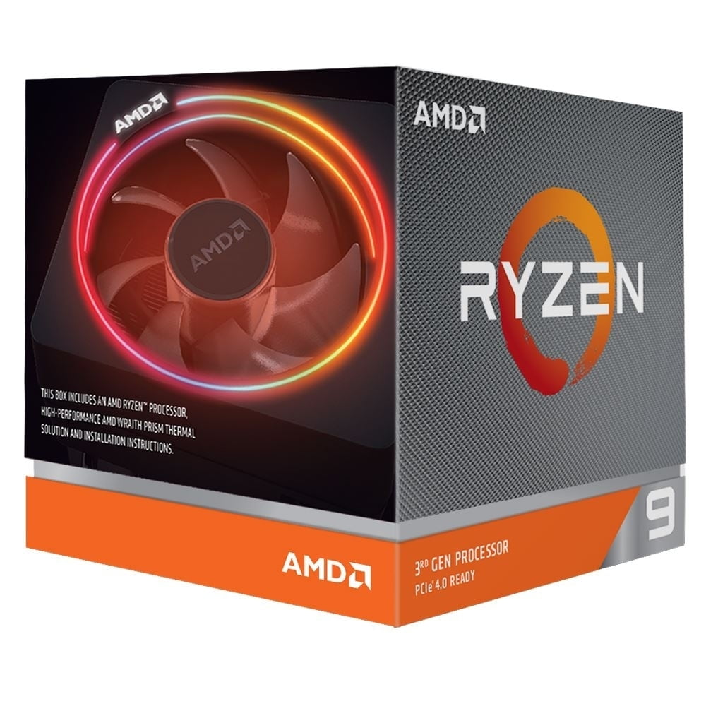 AMD Ryzen 9 3900X 12-Core, 24-Thread 4.6 GHz AM4 Processor