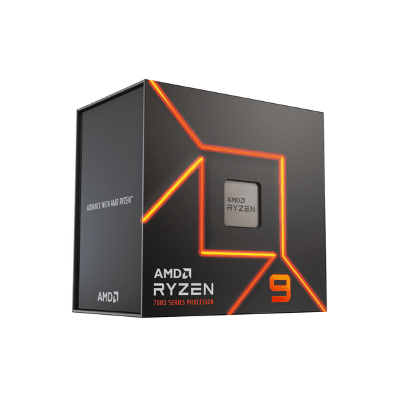 AMD Ryzen 9 7900 - Ryzen 9 12-Core Socket AM5 65W AMD Radeon Graphics Processor - 100-100000590BOX