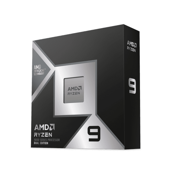 AMD Ryzen 9 9950X3D2 Dual Edition Desktop Processor - 16 Cores and 32 Threads - Up to 5.60GHz Max Boost Clock - 208MB Cache (L2+L3) - AM5 CPU Socket - 200W Default TDP