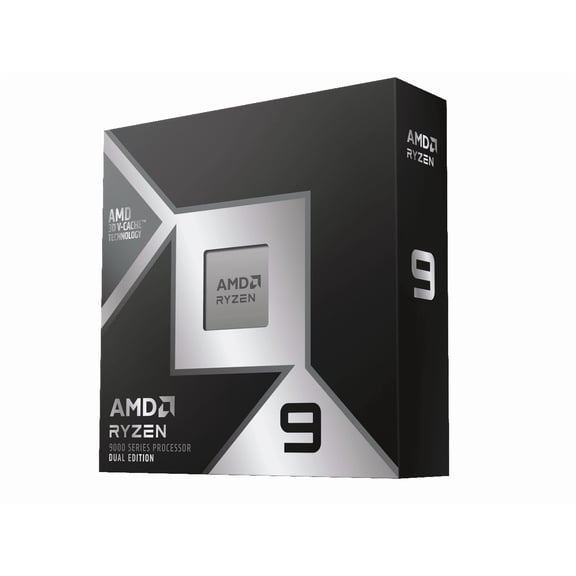AMD Ryzen 9 9950X3D2 Dual Edition Desktop Processor - 16 Cores and 32 Threads - Up to 5.60GHz Max Boost Clock - 208MB Cache (L2+L3) - AM5 CPU Socket - 200W Default TDP