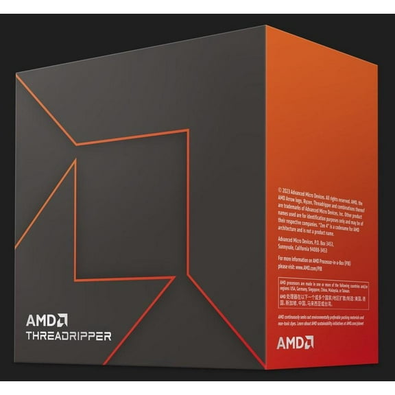 AMD Ryzen Threadripper 7980X 350W SP6 - Zen 4 64-Core/128-Threads (100-100001350WOF)