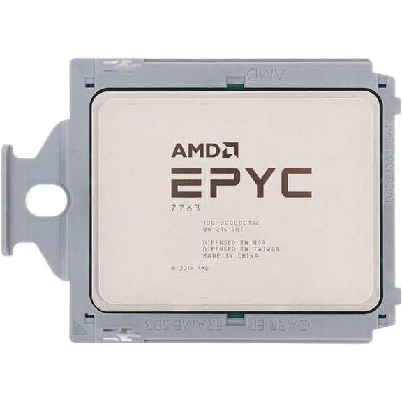 AMD Server Tray 100-000000312 EPYC 7003 3rd Gen 7763 Tetrahexaconta-Core 64 Core 2.45 GHz OEM Pack 256 MB L3 Cache 3.50 GHz Overclocking Speed Socket SP3 CPU Processor
