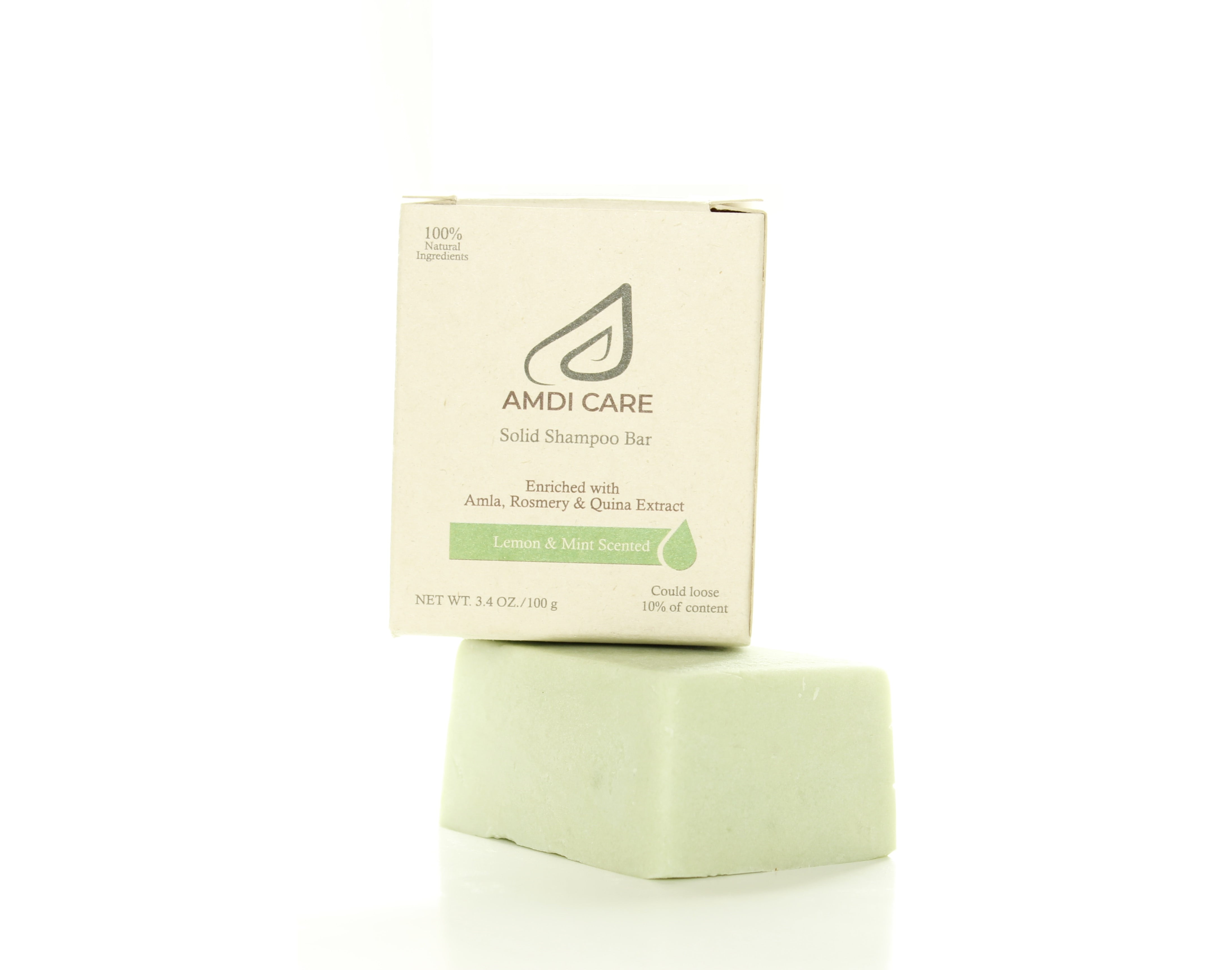 AMDI CARE Solid Shampoo Bar, Vegan & Cruelty Free Bar Shampoo for Hair