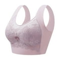 Cotton Bras for Women Embroidered Glossy Comfortable Breathable Bra