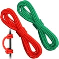 thumbnail image 1 of AME 2 Pieces Archery D Loop Rope 10 Feet Archery Bowstring Serving Thread D Loop Rope Release Material Nocking D Loop Rope String, 1 of 5
