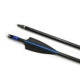 thumbnail image 1 of AME 30'' Fiberglass Arrows Archery Spine 500 3" Rubber Feathers  Hunting Pack of 24, 1 of 11