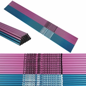 AME 31 inch Pure Carbon Arrows Shaft Spine 400-1000 ID4.2mm Archery Recurve Compound Bow DIY(6pcs )