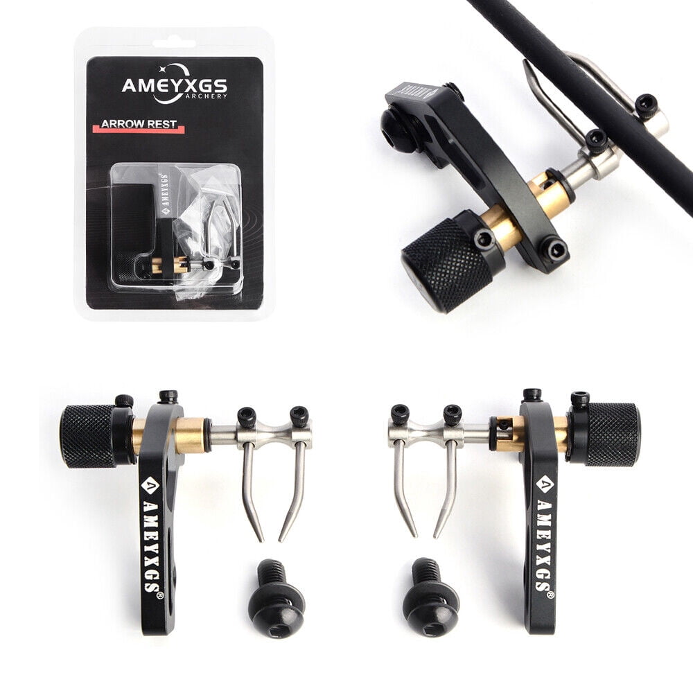 AME Archery Drop Away Arrow Rest Adjustable Recurve Compound Bow ...